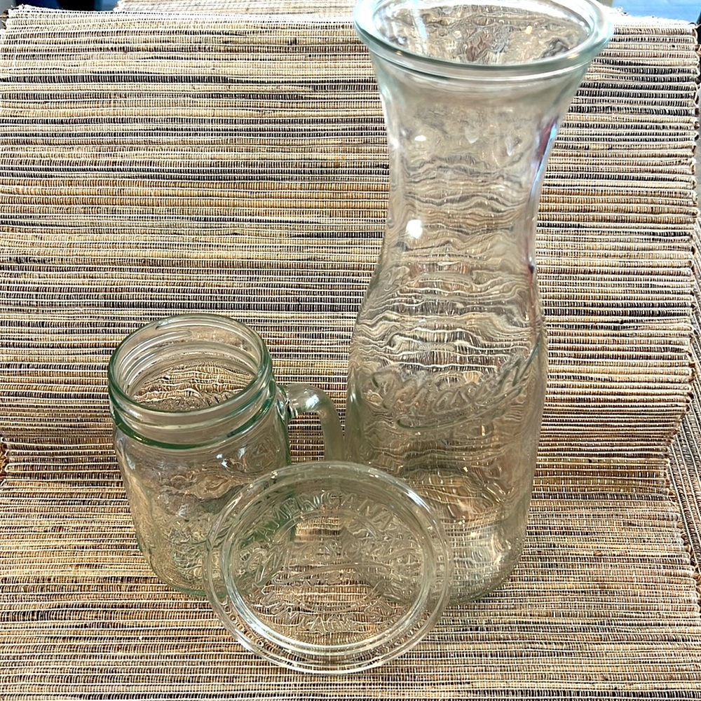 Mason 9 Piece Glass Drinkware Set. NWT. - Picture 5 of 6